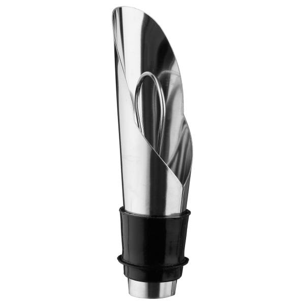 Bouchon à vin, acier inoxydable, 8 cm Argenté - Métal - 2 x 8 x 3 cm