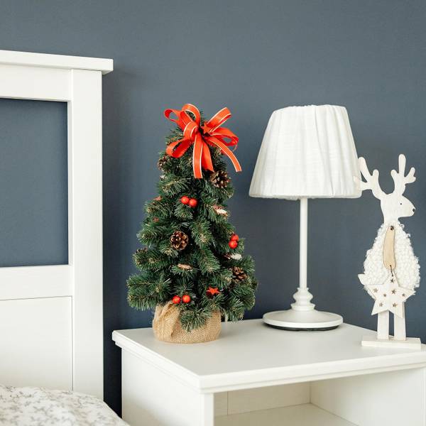 Weihnachtsbaum Geschmückt R40 Rot