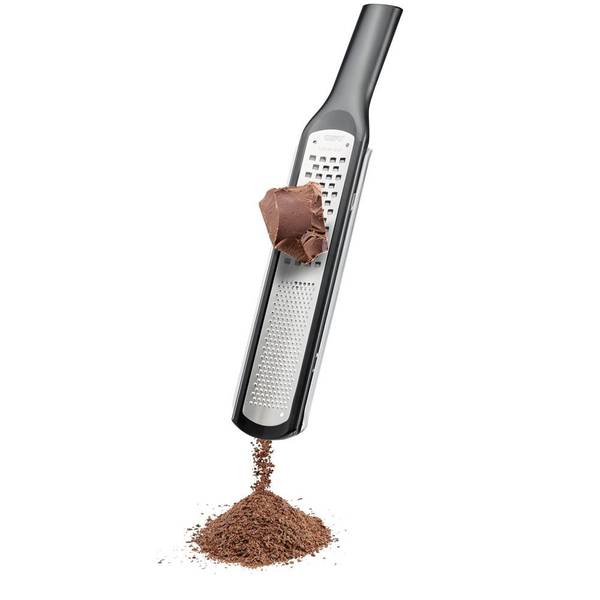 Reibe Rafino Silber - Naturfaser - 8 x 5 x 1 cm