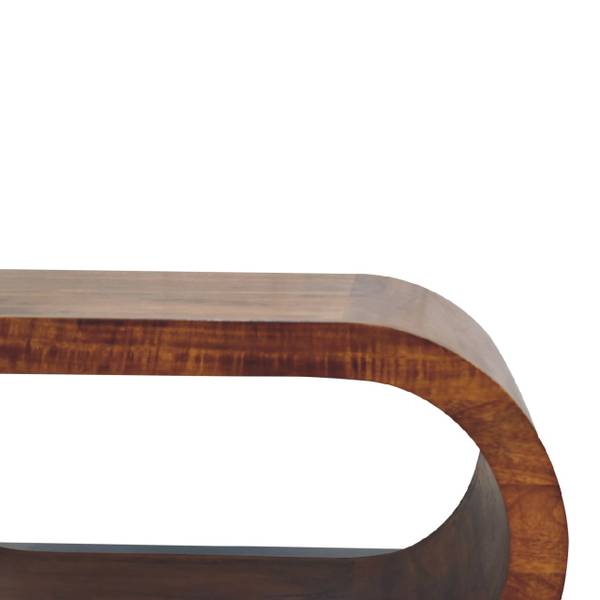 Couchtisch Amaya Braun - Mango - 80 x 40 x 50 cm