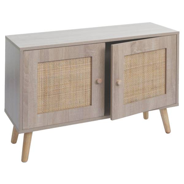 Commode M40 bruin - plaatmateriaal op houtbasis - 80 x 56 x 30 cm