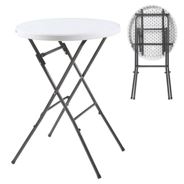 Klapptisch Ljusnarsberg Weiß - 80 x 110 x 80 cm