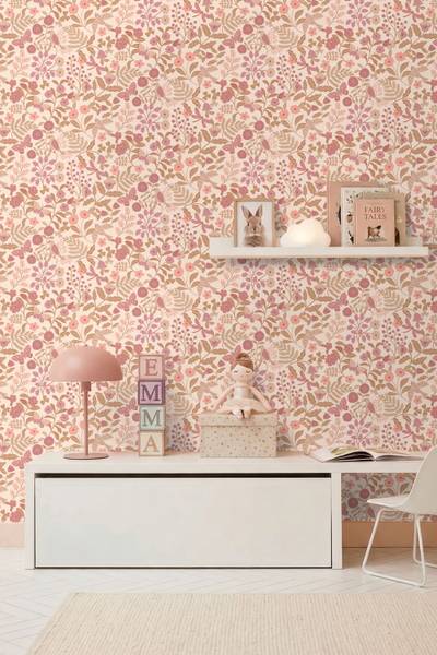 Tapete 132230 Pink - Papier - 50 x 900 x 50 cm