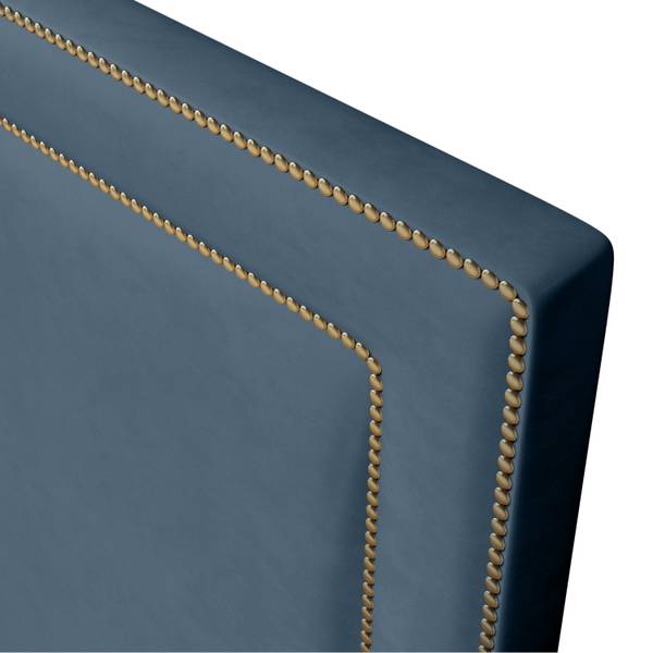Boxspringbett Fuum Premium Blau - Breite: 140 cm