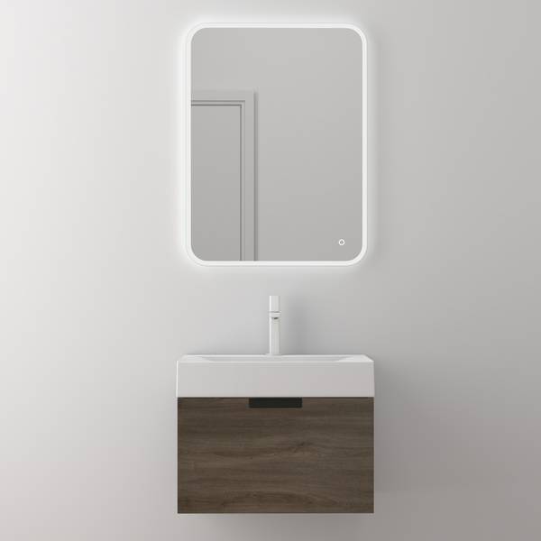 Badmöbel-Set Lonato (2er-Set) Eiche