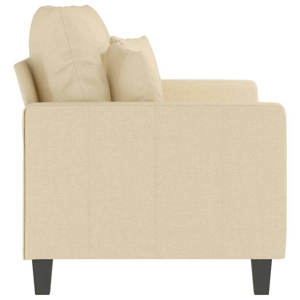 2-Sitzer-Sofa XT3642 Creme - Tiefe: 138 cm