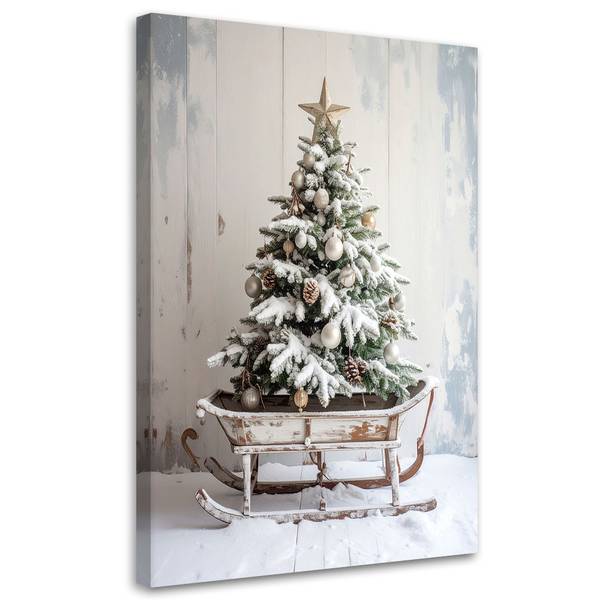 Wandbild Weihnachten 60 x 90 cm