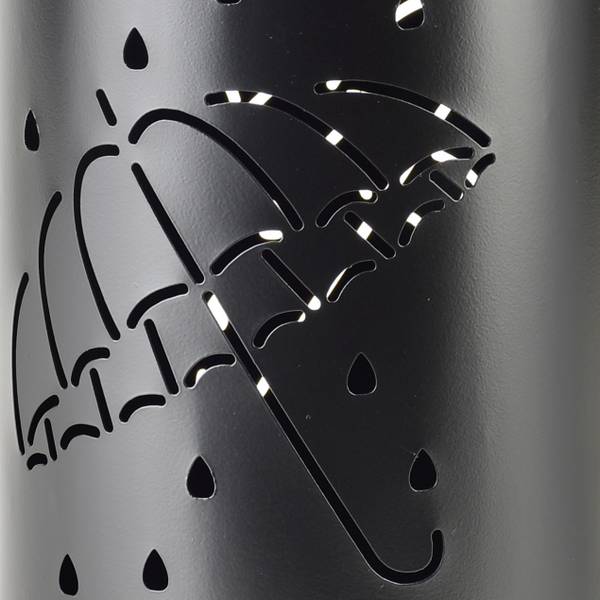 Schirmständer CEDRIC Schwarz