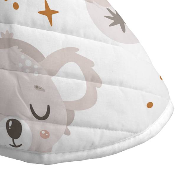 Tagesdecke Baby koala Textil - 180 x 1 x 260 cm