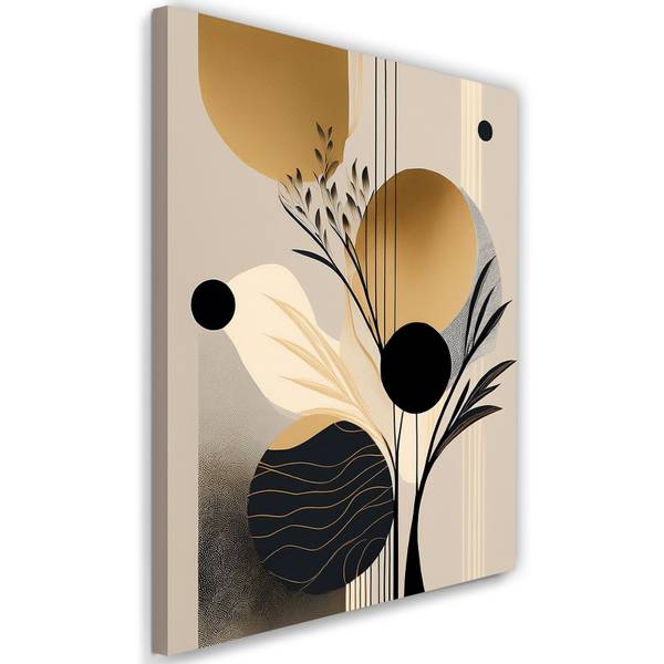 Tableau déco Abstraction Boho Glamour 40 x 60 cm