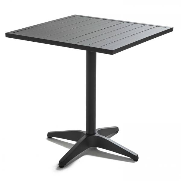 Bistromöbel Chelsea Grau - Metall - 70 x 72 x 70 cm