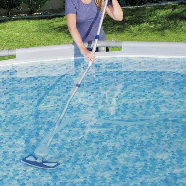Kit de nettoyage de piscine 3202546 Blanc - Matière plastique - 1 x 1 x 1 cm