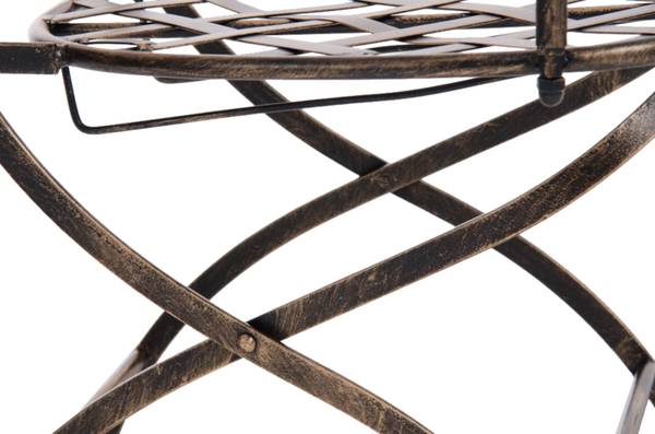 Gartenstuhl Adara 2er Set Bronze