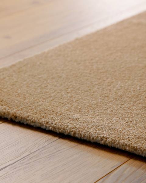 Kurzflorteppich Vegas Beige - Sandbraun - 120 x 170 cm