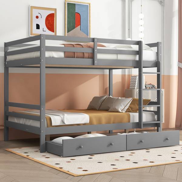 Etagenbett K-1193 Grau
