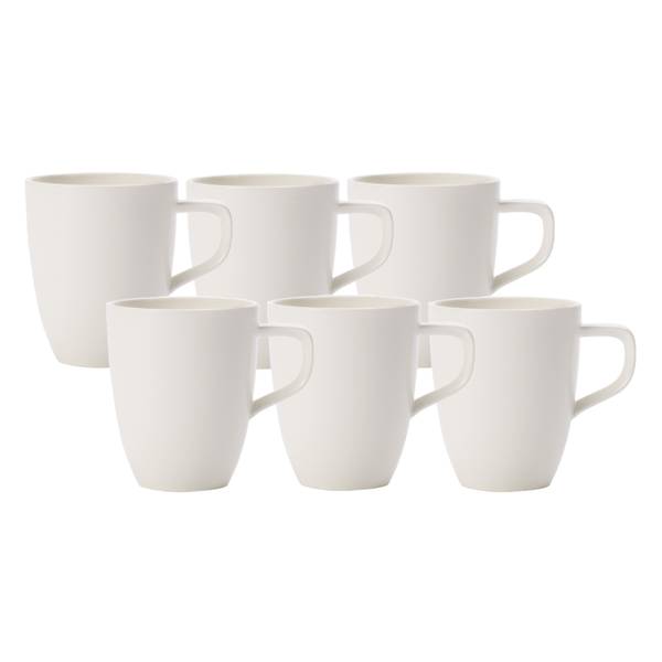 Kaffeebecher Artesano Original 6er Set Weiß - Porzellan - 2 x 2 x 2 cm
