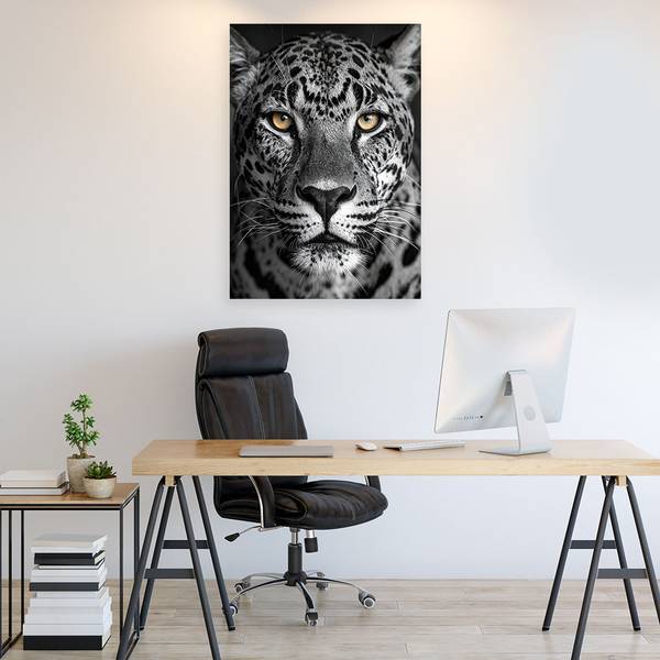 Wandbild Leoparden 20 x 30 cm