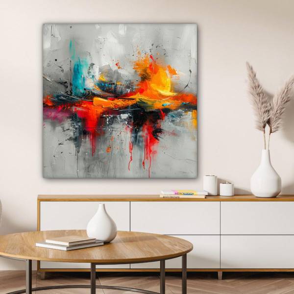 LEINWANDBILD Moderne 90 x 90 cm