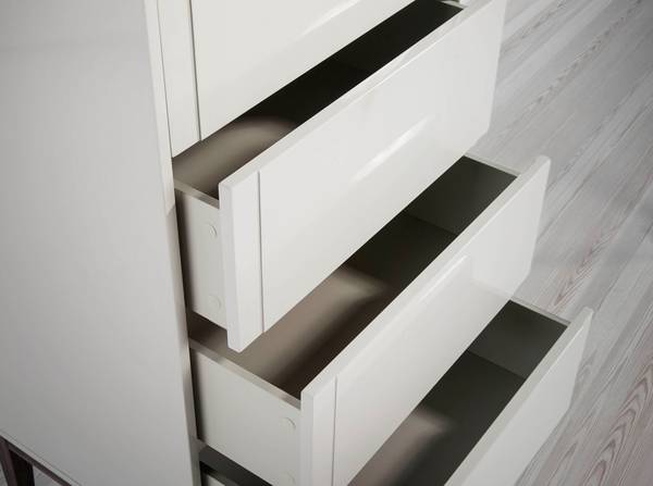 Chiffonnier 7036 Braun - Grau - Walnuss - 60 x 120 x 45 cm