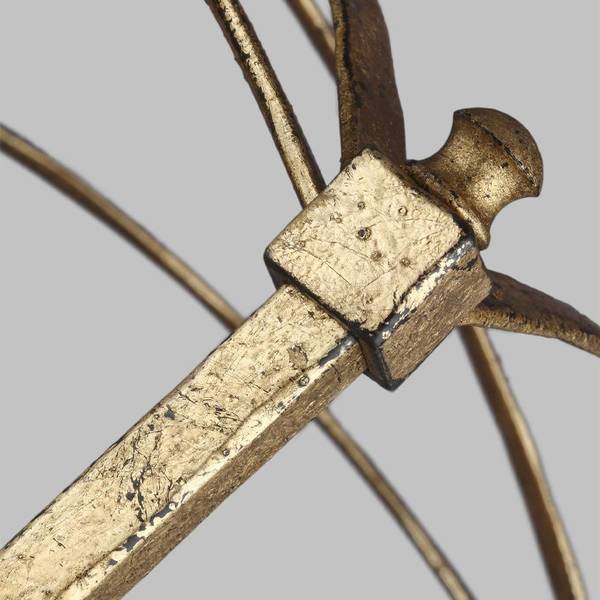 Hängende Laternenlampe Feiss Gold - Metall - 35 x 67 x 35 cm