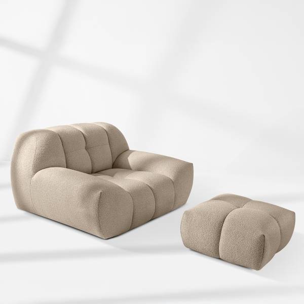 Pouf VENA Beige