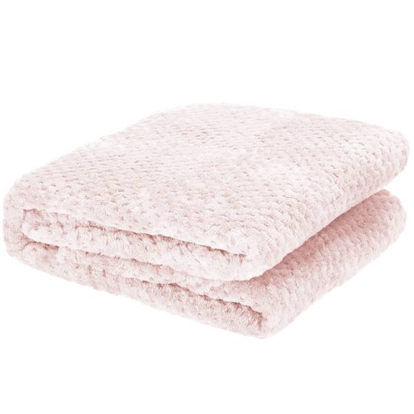 Kuscheldecke 200 x 220 cm Flauschige Pink - Textil - 200 x 220 x 2 cm