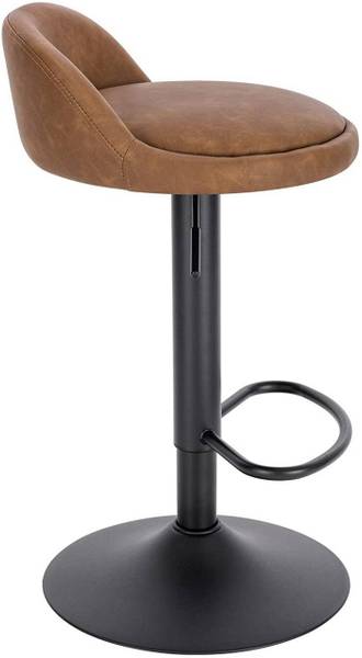Barhocker Ronny (4er Set) Braun