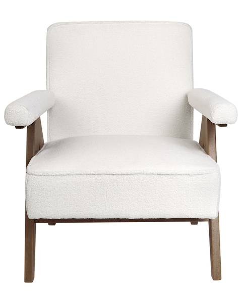 Fauteuil EVJE Marron - Blanc