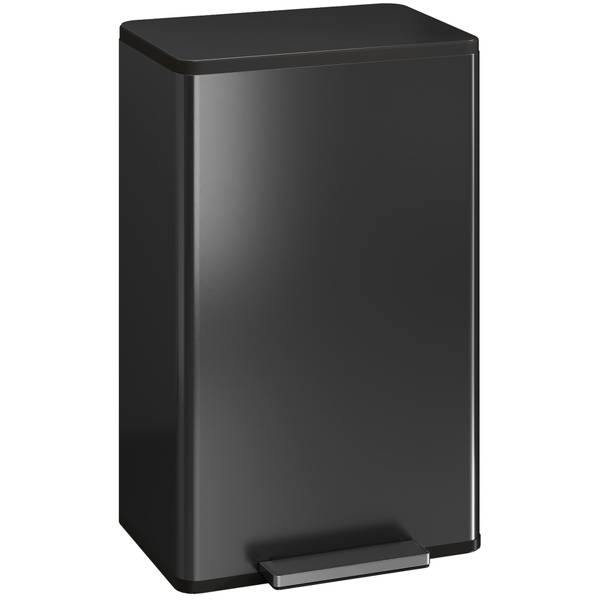 Mülleimer 851-068V00BK Schwarz - Metall - 35 x 68 x 43 cm