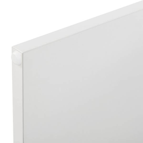 Schminktisch Hocker Melly Weiß - Holzwerkstoff - 40 x 43 x 30 cm