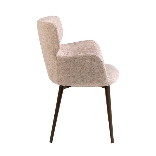 Stuhl 4104 Schwarz - Webstoff - 58 x 80 x 59 cm