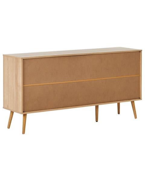 Vitrine ALBANY Braun - Holzwerkstoff - 150 x 76 x 40 cm