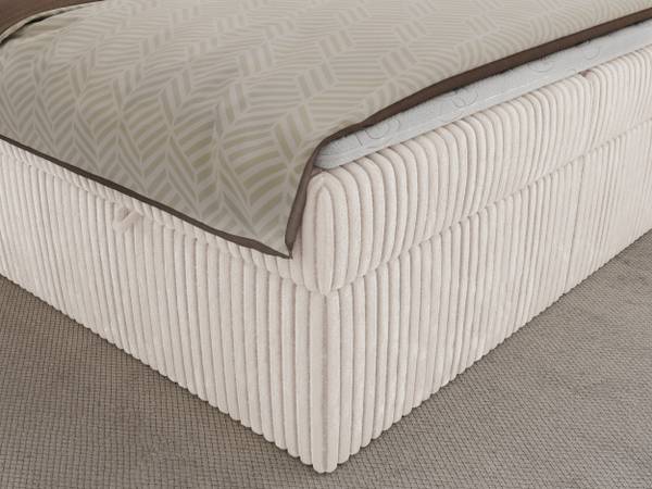 Boxspringbett TILIANO Beige - H3 - Liegefläche Breite: 180 cm