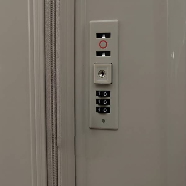 Kofferset 3-teilig Beige - Schwarz - Kunststoff - 48 x 75 x 29 cm