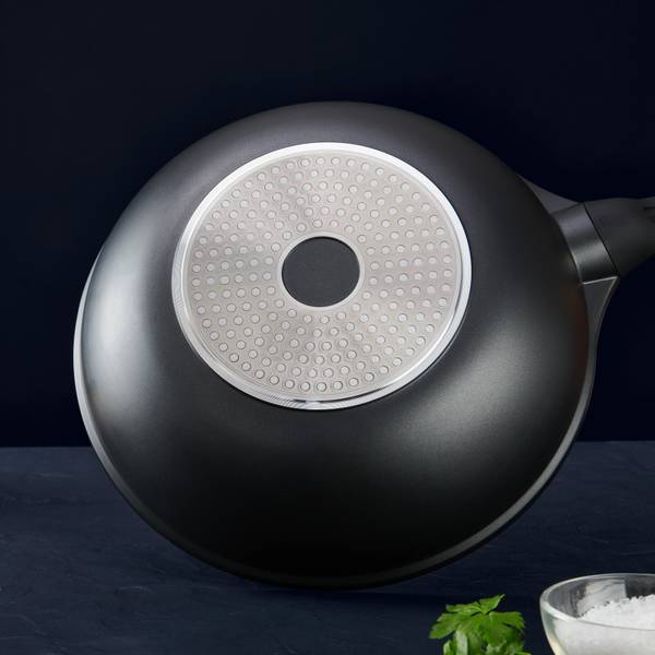 Wok  LINE Schwarz - Metall - Kunststoff - 30 x 10 x 30 cm