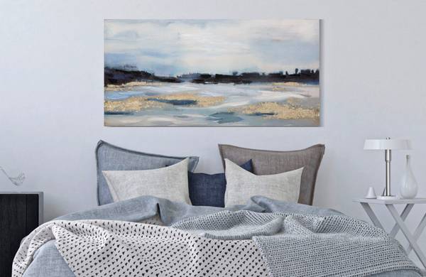 Leinwandbild Sky Massivholz - 3 x 60 x 120 cm