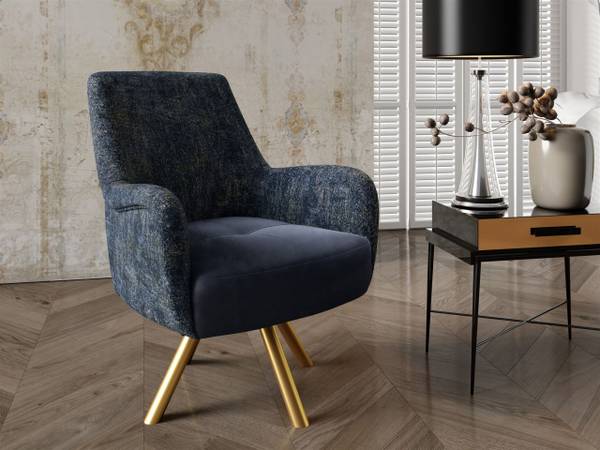 Sessel Valerie Dunkelblau