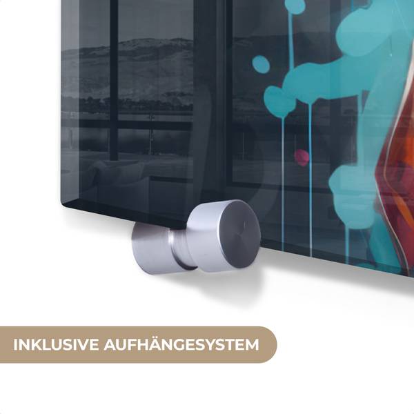 ACRYLGLASBILD Panda 90 x 60 cm