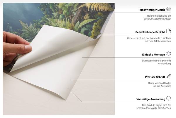 Wandsticker Herbarium 60 x 41 cm