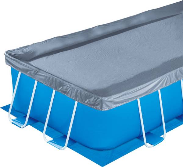 Frame Pool MODELL 488 Blau - Kunststoff - 244 x 100 x 488 cm