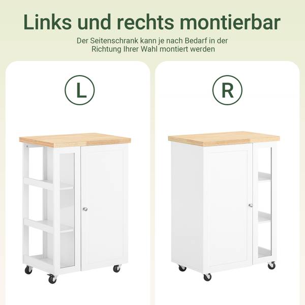 Chariot de Service FKW75-WN Blanc