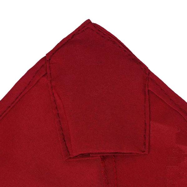 Ersatz-Bezug für Schirm Lissabon Rot - Polyester - 350 x 1 x 350 cm