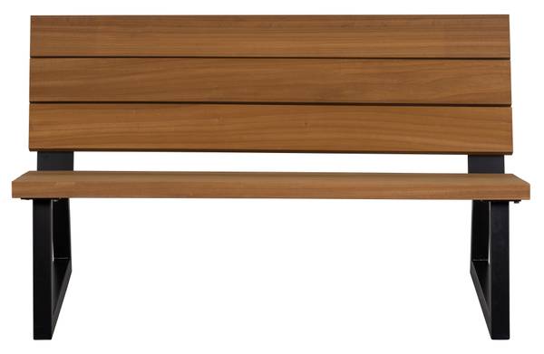 Banc de Jardin Banco Noir - Fer - 138 x 78 x 82 cm