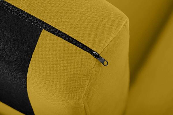 TAGIO Sessel mit Armlehnen Gelb
