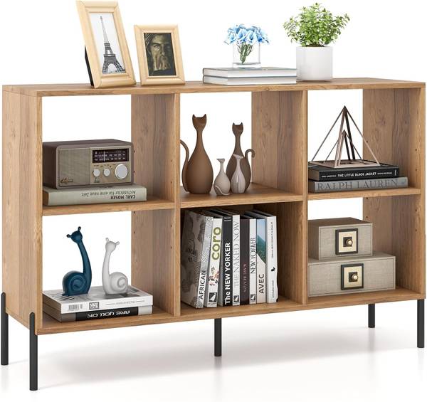 Bücherregal CB10456 Braun - Holzwerkstoff - 35 x 80 x 120 cm
