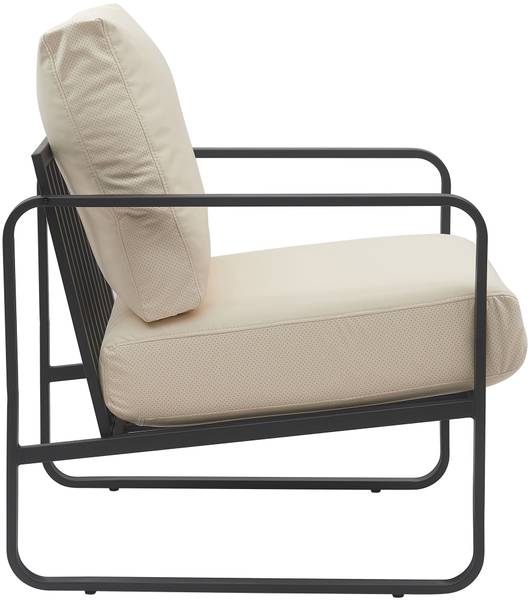 Lounger Manea Creme - Kunstleder