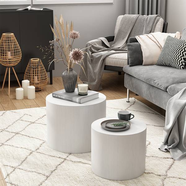 Couchtisch-Set Giva 51639 Reinweiß