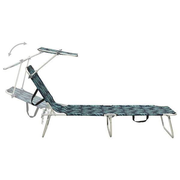 Sonnenliege 3005313 Stahl - 58 x 27 x 189 cm