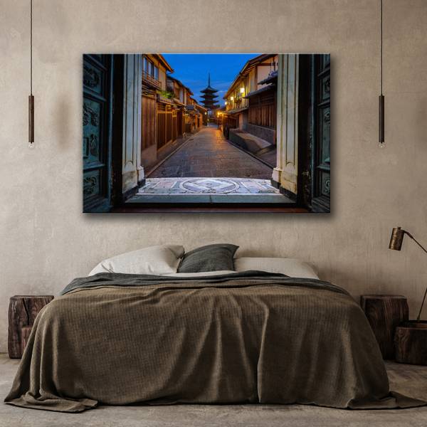 Canvas schilderij Ramen 120 x 80 cm
