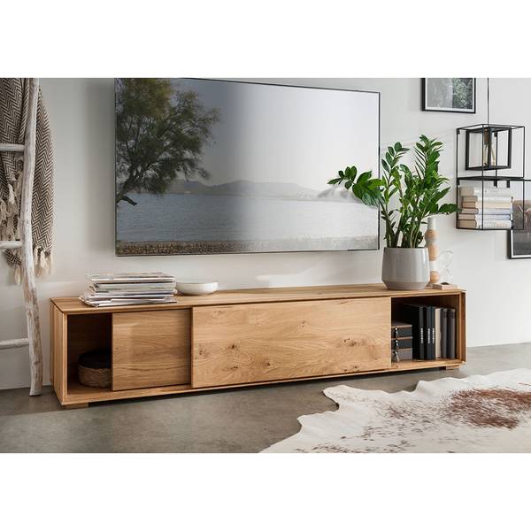 Lowboard WYNDHAM-69-3 Braun - Eiche - 170 x 33 x 41 cm